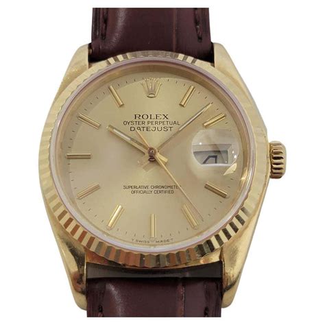 solid gold rolex for sale